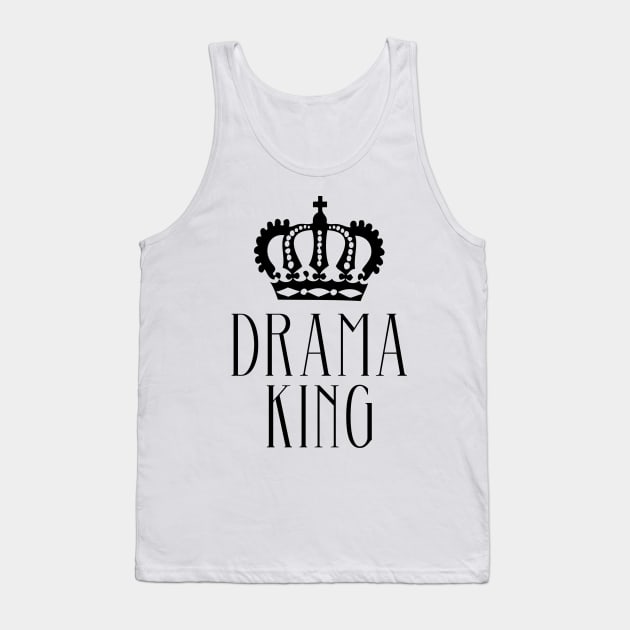 Drama King - Toddler Boy Tank Top by erinmizedesigns